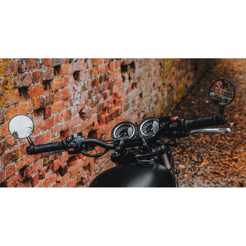 Motone Il Polsino Della Velocità | Copertura Speedo | T120/T100/Speed Twin/Thruxton | Ottone o Nero o Lucido