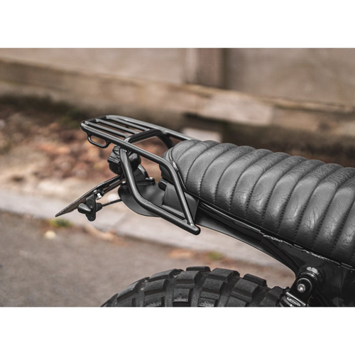 Motone La Schermaglia | Mini Rack/Maniglione | Strada Doppia / Strada Scrambler / T100 / T120 | Nero O Lucido