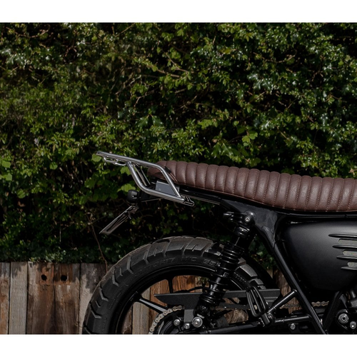Motone La Schermaglia | Mini Rack/Maniglione | Strada Doppia / Strada Scrambler / T100 / T120 | Nero O Lucido