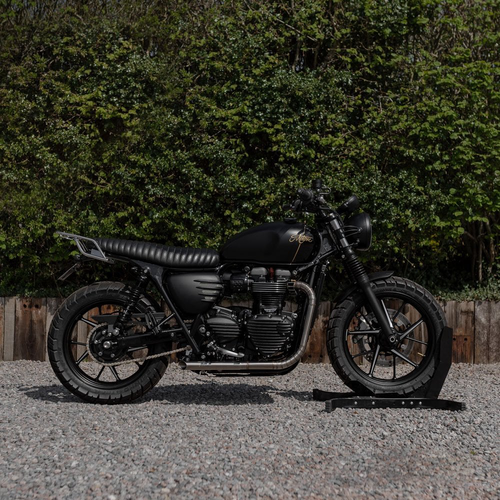 Motone La Schermaglia | Mini Rack/Maniglione | Strada Doppia / Strada Scrambler / T100 / T120 | Nero O Lucido