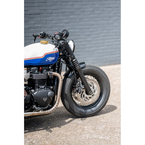 Motone SCOOP | Guardabarros Delantero Triumph Bobber Shorty | Negro Brillante