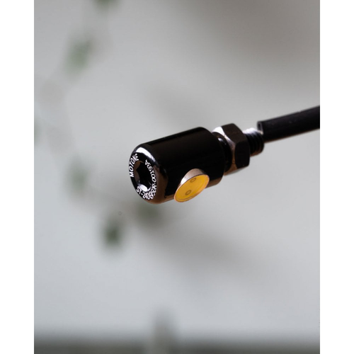 Motone PILLBOX | Luce di illuminazione targa/targa a LED in alluminio billet con marchio E