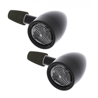 ICON MULTI LED 3 En 1 Luz Trasera/Luz De Freno/Intermitentes Intermitentes | Par | Negro | M8
