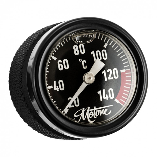 Motone Engine Temp Gauge Oil Filler Cap | Triumph 2001-2015 | °C - Celsius Or °F - Fahrenheit