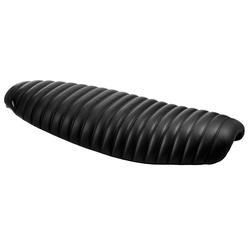 El Asiento Acanalado Delgado De Perfil Bajo Viper-MK.II | Negro