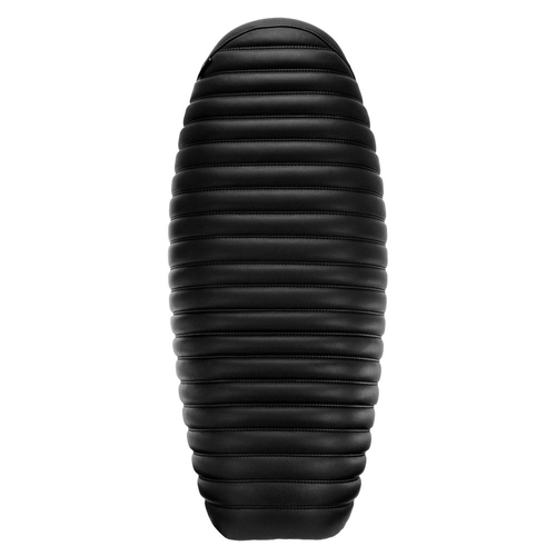 Motone The Viper-MK.II Low Profile Skinny Ribbed Seat | Black