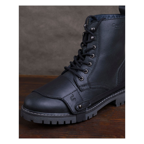 Trip Machine Protector De Zapato Derecho Sin Cordones | Negro O Tabaco O Bronceado Vintage.