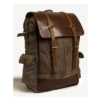 Rambler-Rucksack | Schwarz Oder Vintage Tan Oder Tabakbraun