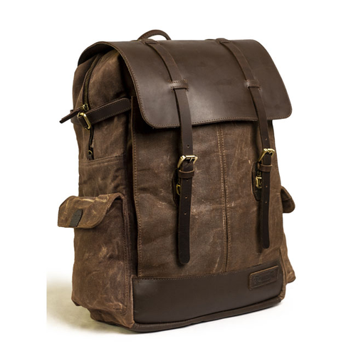 Trip Machine Rambler Backpack | Black Or Vintage Tan Or Tobacco Brown