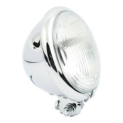 Lampe Frontale Bates Style5-3/4" | Montage Inférieur | Chrome