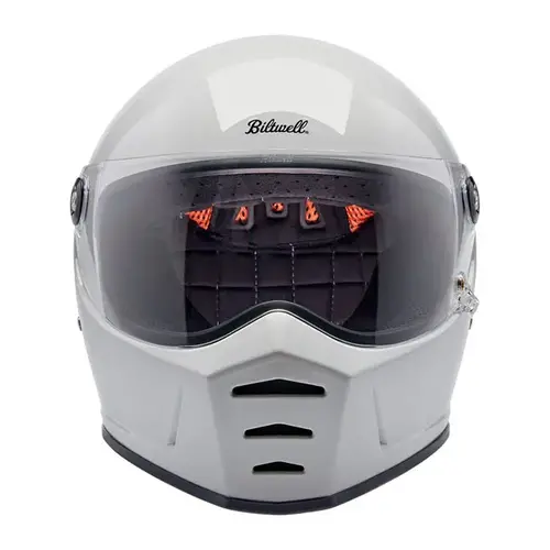 Biltwell Lane Splitter Casco | Bianco Lucido