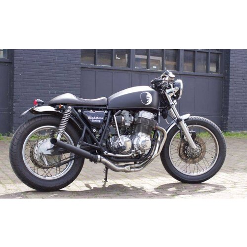 Emgo Slash Cut Shorty Schwarzer Stahl 38 mm - 45 mm