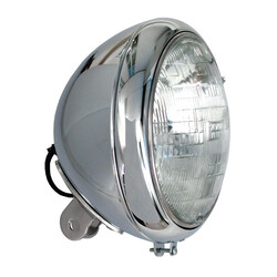 Faro Delantero H4 De 7" Para Modelos Fl | Cromado