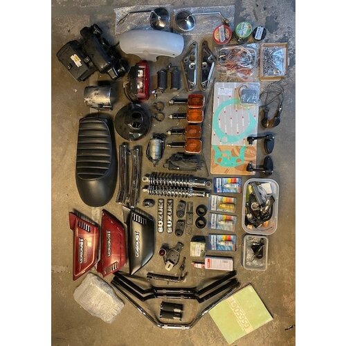 Suzuki GS 650 GT met vele extra's