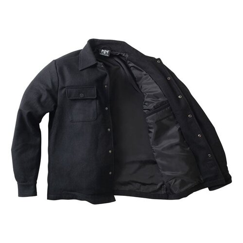West Coast Choppers Wool Lined Plaidshirt | Black | Choose Size