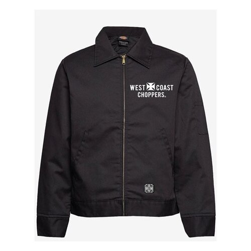West Coast Choppers Chaqueta De Trabajo Con Bloques Forrados | Negro | Elige Talla