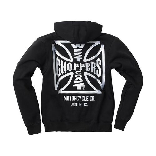 West Coast Choppers Sweat À Capuche Zippé OG ATX | Noir | Choisir La Taille