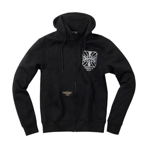 West Coast Choppers Sweat À Capuche Zippé OG ATX | Noir | Choisir La Taille