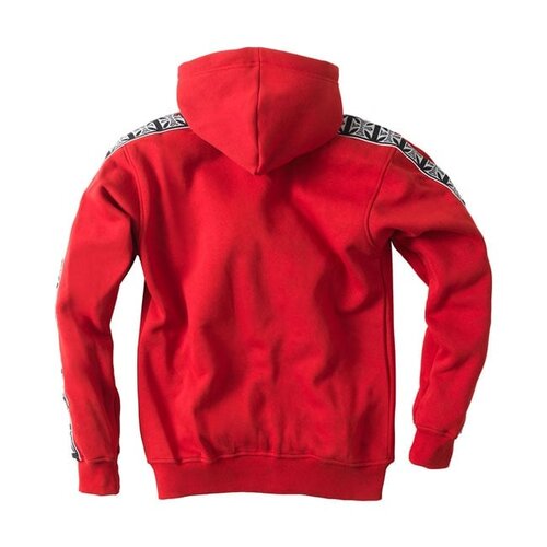 West Coast Choppers Taped Zip Hoodie | Red | Choose Size