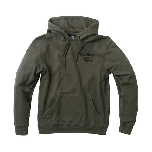 West Coast Choppers Felpa Con Cappuccio Frisco | Verde | Scegli La Taglia