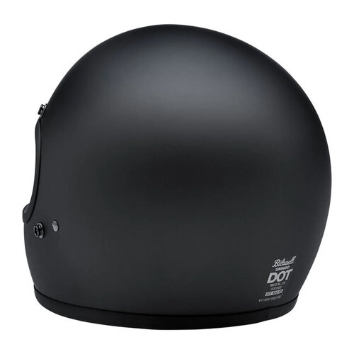 Biltwell Casco Gringo Plano | Negro