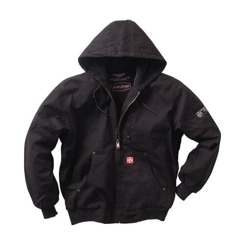 West Coast Choppers Chaqueta De Trabajo De Lona Resistente | Negro | Elige Talla