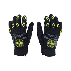 Por Vida Handschuhe | Schwarz/Gelb | Größe Auswählen