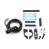 "GAMMA" Micro indicatore nero