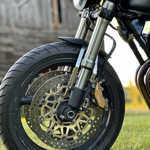 Raw Metal Racers Parafango anteriore in alluminio per conversione forcella Honda CBR900RR / VTR1000