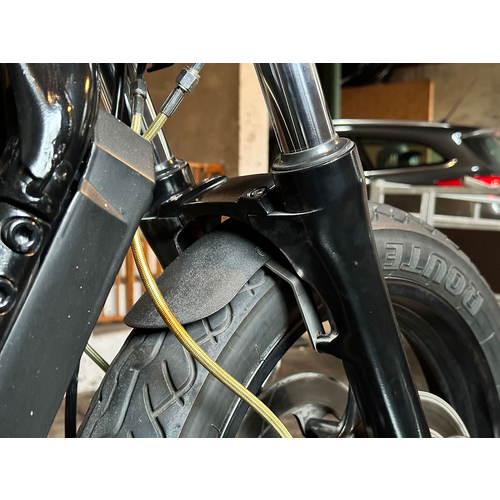 Raw Metal Racers Guardabarros delantero de aluminio Honda VT1100 (Sc18) '85-'86