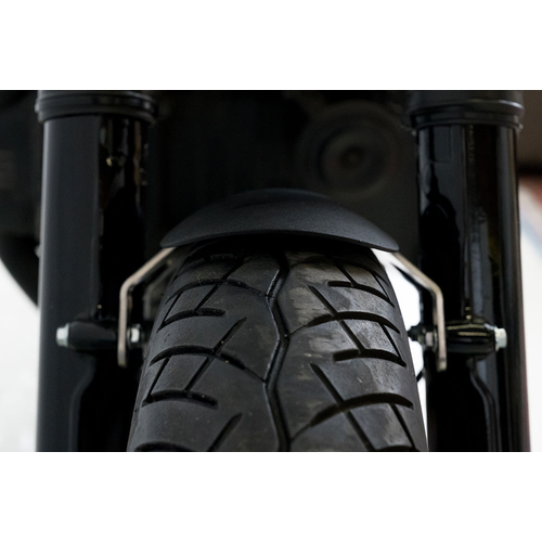 Raw Metal Racers Guardabarros delantero de aluminio para BMW K 75 y K 100