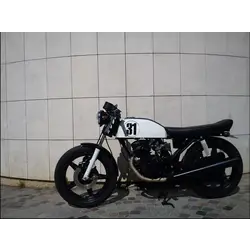 honda cb 125 t von 1982 mit 25000 km cafe racer