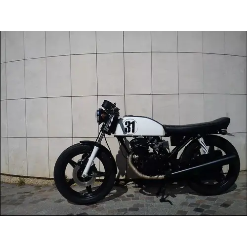 honda cb 125 t von 1982 mit 25000 km cafe racer