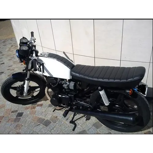 honda cb 125 t uit 1982 met 25000 km cafe racer