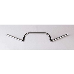 Cafe Racer M-bar, 7/8 inch, 69,4 cm, Chrome, with TÜV-paper