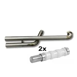 Shotgun-Auspuffanlage Honda VT600 / Honda VLX 1988-2008