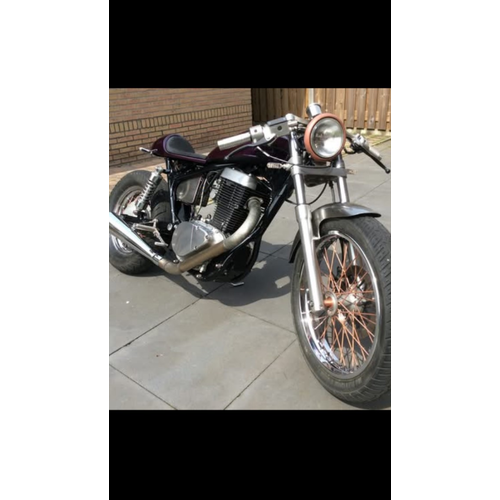 Suzuki LS 650 Café Racer