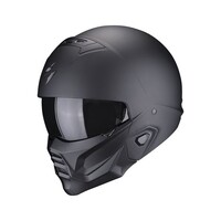 Exo-Combat II Helm | Mattschwarz | Wählen Sie Größe