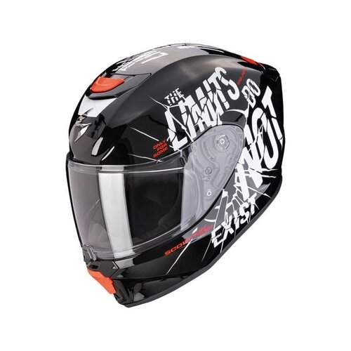 Scorpion Exo-Junior Air Helm | Schwarz/Weiß | Wählen Sie Größe