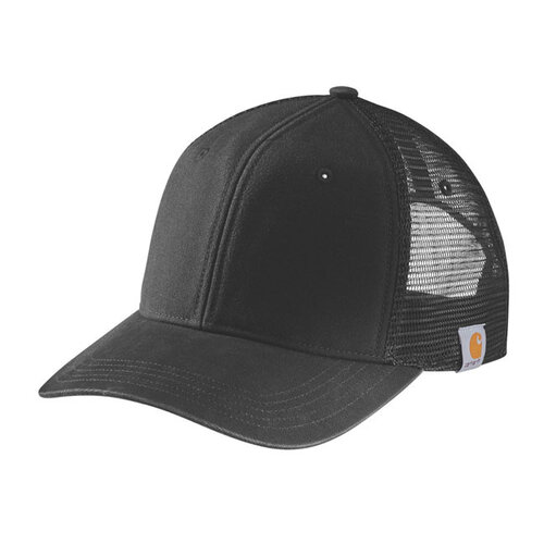 Carhartt Casquette Arrière En Maille De Toile | Noir