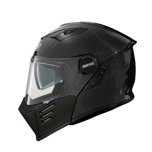Simpson Casque Sombre | Carbone | Choisissez La Taille
