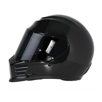 Casco Da Velocità | Metallo Nero | Scegli La Taglia
