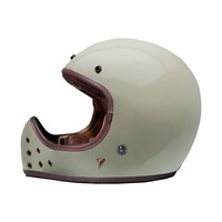 Le Casque Rock | Os Blanc | Choisissez La Taille