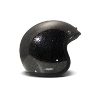 Retro Helmet | Glitter Black | Choose size