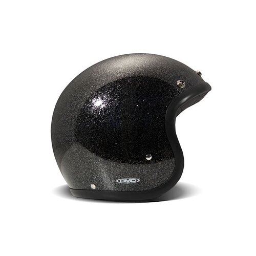 DMD Retro Helmet | Glitter Black | Choose size