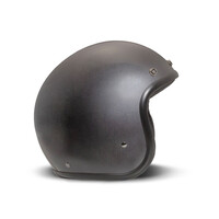 Casque Rétro | Gris Métallisé | Choisissez La Taille