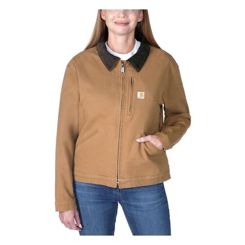 Carhartt Relaxed Fit Canvas Detroit Women Jacket | Brown | Choose Size