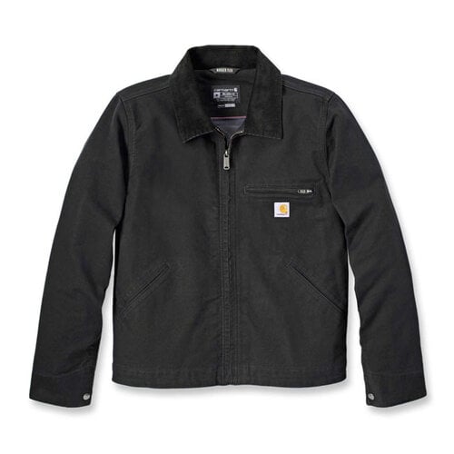 Carhartt Relaxed Fit Duck Detroit Jacke | Schwarz | Wählen Sie Größe