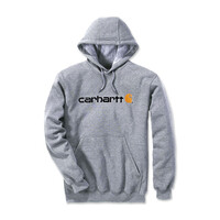 Signature Logo Hoodie | Heather Grey | Choose Size