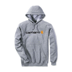Signature Logo Hoodie | Heather Grey